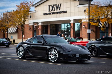 Black Porsche Cayman S At Car Meet BenLevy