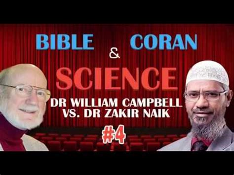 Débat 4 Contradictions Erreurs dans la Bible Zakir Naik VS William