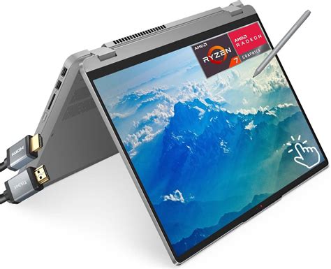 Lenovo Flex 5 14 2 en 1 visualización táctil FHD de 14 Pulgadas AMD