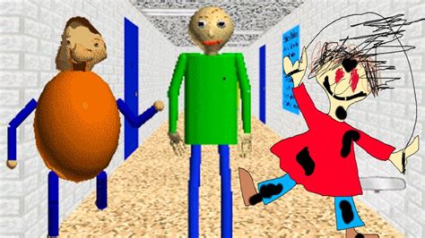 Baldi S Basics Classic Funny Ways Escape Best Moments YouTube