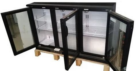 Stainless Steel 9 Elanpro 3 Door Back Bar Cooler Black At Rs 62000 In Bengaluru