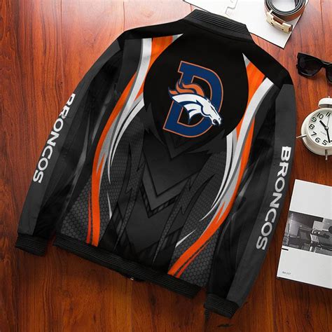 Denver Broncos Bomber Jacket 578 Sportique Shop