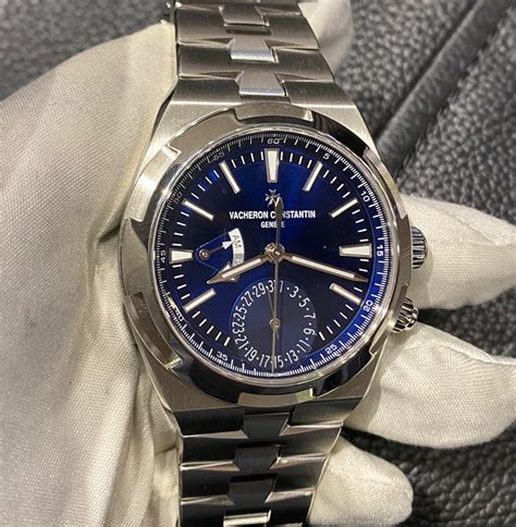 Vacheron Constantin Overseas Dual Time Blue Dial V A B