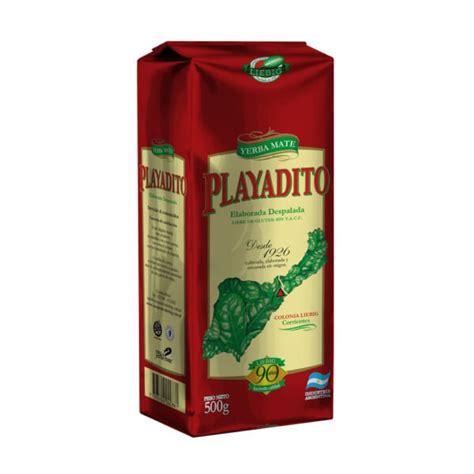 Playadito Sin Palo Despalada Mat G Yerbamate Lt