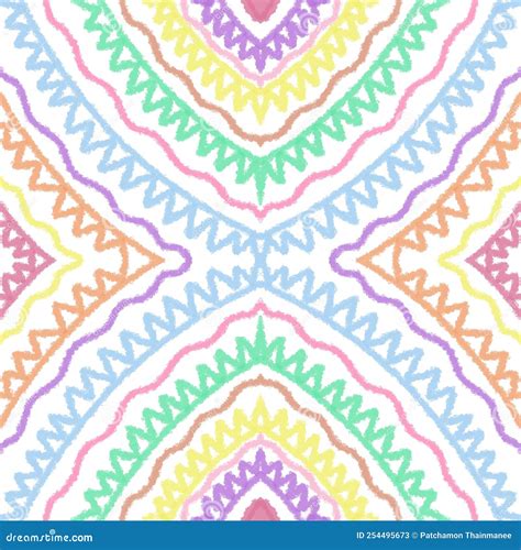 Digitally Hand Drawn Beautiful Patterns For Card Making Or Textile