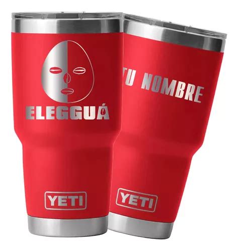 Yeti Oz Personalizado Laser Elegua Santeria Orishas