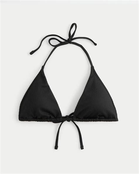 Hollister Ribbed Multi Way Triangle Bikini Top Hamilton Place