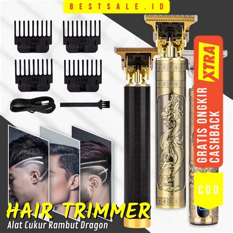 Jual Alat Cukur Elektrik Dragon Hair Trimmer Electric Rechargeable