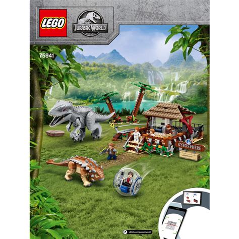 LEGO Indominus Rex Vs Ankylosaurus 75941 Instructions Brick Owl