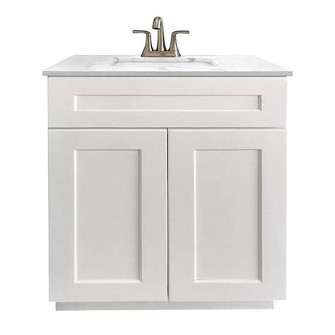 Vanity Atelier 24 Single Bathroom Vanity Sink Base Cabinet In White