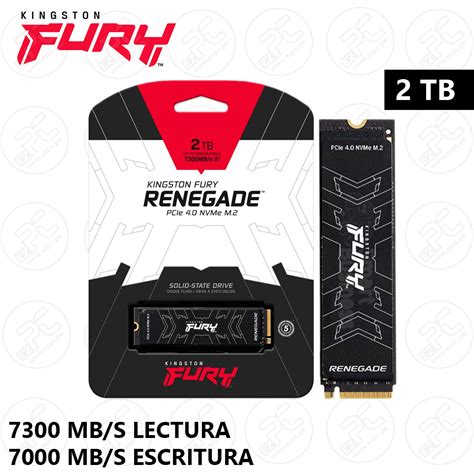 SSD 2TB KINGSTON FURY RENEGADE M 2 2280 NVMe PCIe 4 0 SFYRD 2000G