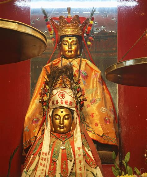 Man Mo Temple In Hong Kong China Stock Photo Image Of Sculpture