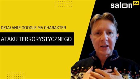 Artur Bartoszewicz Działanie Google ma charakter ataku