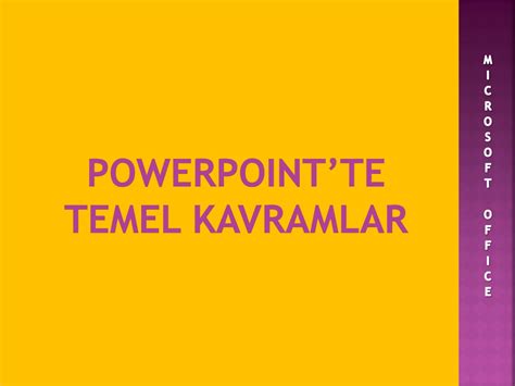 Ppt Sunu Hazirlama Programi Powerpoint Powerpoint Presentation Free