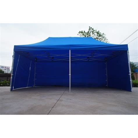 Barnum Pliant 3x6m Pro Aluminium Bleu Achat Vente Abri Jardin