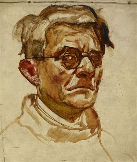 Eugen Hersch Self Portrait Sketch Ben Uri Gallery And Museum