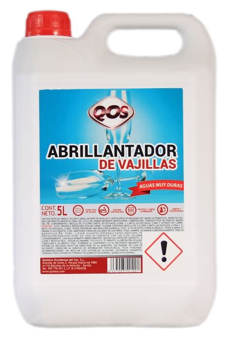 LAVAVAJILLAS ABRILLANTADOR MAQUINA 5L C 3 QOS Cash Sierra Nevada