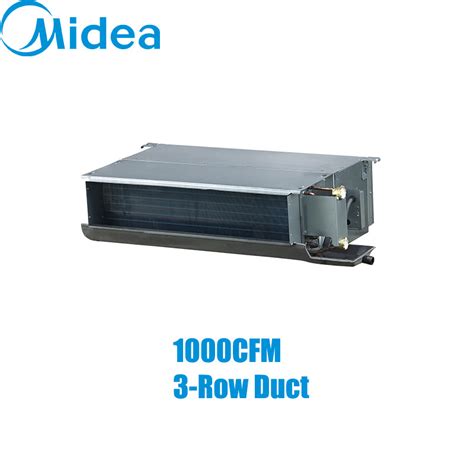 Midea 23 Row Duct Typa Fan Coil Unit Fcu Air Conditioner Indoor Unit Of Chiller System Air