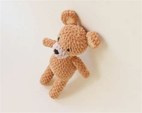 How To Create A Cute Crochet Teddy Bear With One Piece Pattern Cycrochet