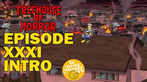 The Simpsons 4k Halloween Intros Treehouse Of Horror Xxxi Youtube