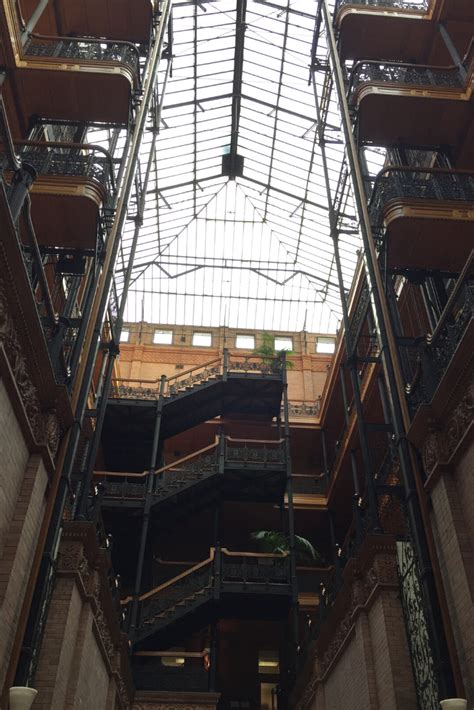The Bradbury Building In Downtown Los Angeles La Dreaming