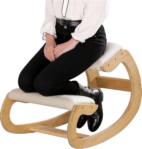 Predawn Ergonomic Kneeling Chair For Upright Posture Rocking Chair Knee Stool For Home Office