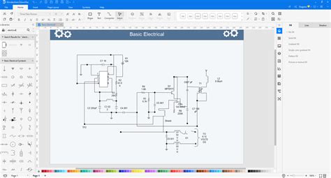 Draw Electronic Schematics