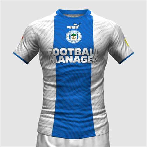 Wigan Athletic Home FIFA 23 Kit Creator Showcase