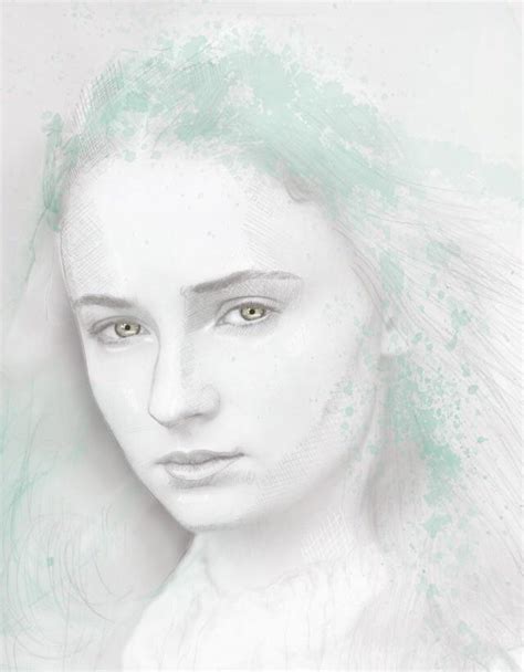 No Spoilers Artwork Sansa Stark Rgameofthrones