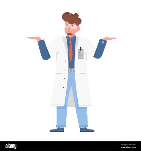 Scientist Cartoon Thinking