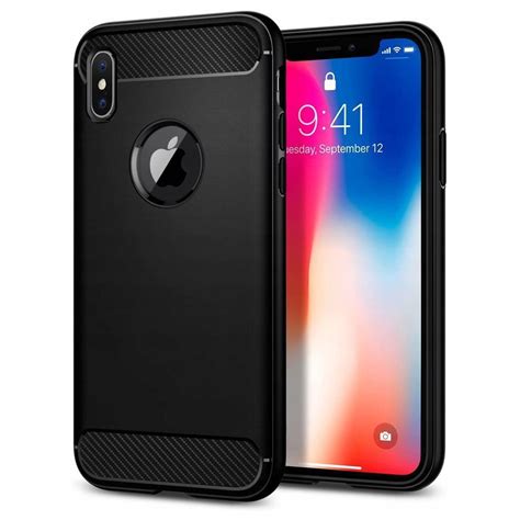 ETUI KARBON CASE PLECKI POKROWIEC FUTERAŁ OBUDOWA do IPHONE XS MAX