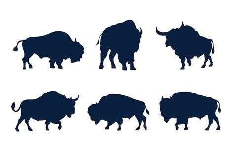 Bull Fight Silhouette Vectors And Illustrations For Free Download Freepik