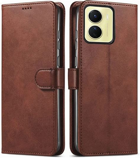 Fastship Cover Case Faux Leather Wallet With Back Case TPU Build Stand