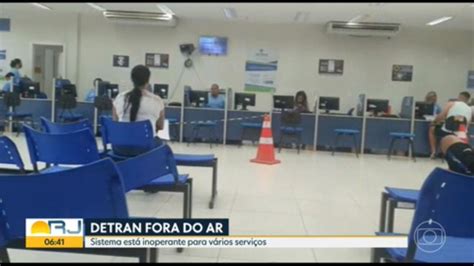 Vídeo Sistema do Detran segue fora do ar em alguns serviços Bom Dia