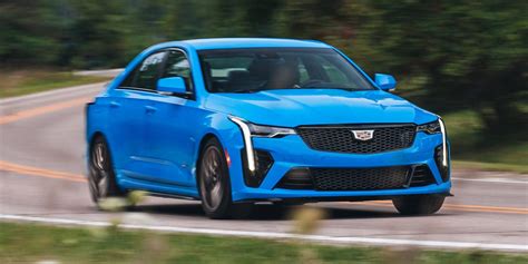 2023 Cadillac Ct4 V Blackwing Review Pricing And Specs