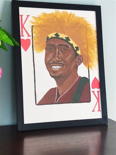 Oromo Art Hachalu Hundessa King Of Hearts Design Etsy