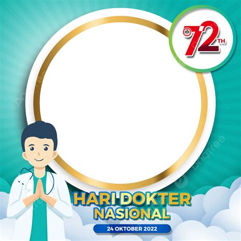 Twibbon Hari Dokter Nasional Png Vektoren Clipart Und Psd Zum The