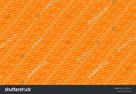 illustration famous batik indonesia  batik stock vector royalty