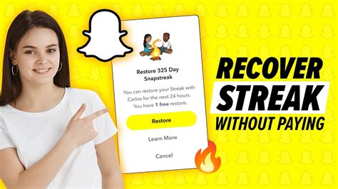 How To Restore Snapchat Streak Without Paying Lost Snapchat Streak