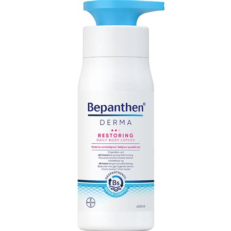 Bepanthen Derma Restoring Daily Body Lotion 400ml Apotek Hjärtat