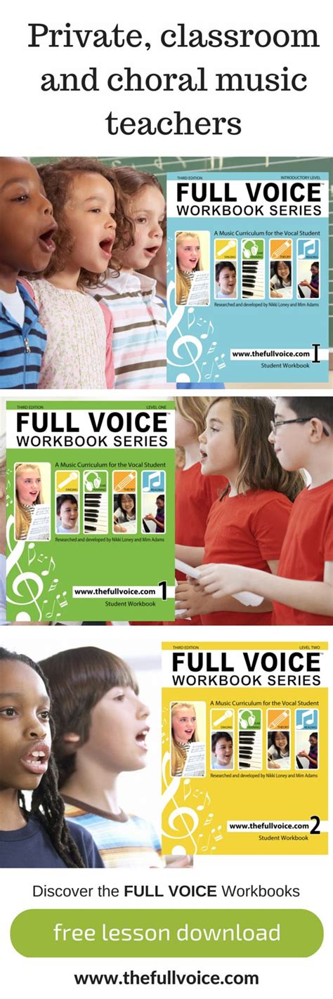 Voice Teachers Can Download The First 3 Lessons Of Every Full Voice