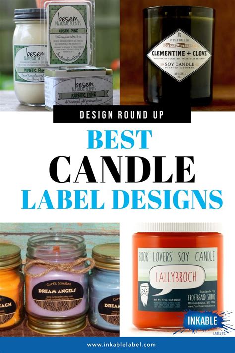 Best Candle Label Designs Inkable Label Co Get Inspired Now