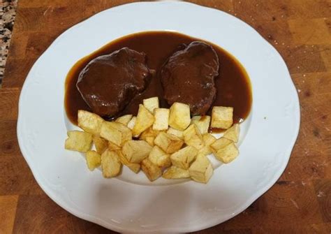 Carrilleras de cerdo al Pedro Ximénez en olla express Receta de Manuel