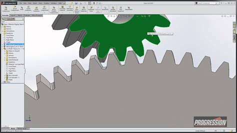 Solidworks Motion With Helical Spur Gears And Trace Plot Youtube