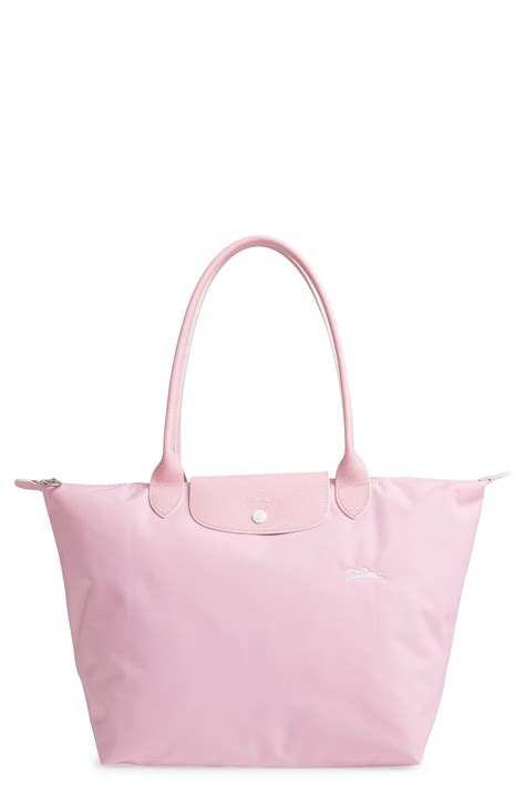 Longchamp Le Pliage Club Small Shoulder Tote In Antique Pink Pink