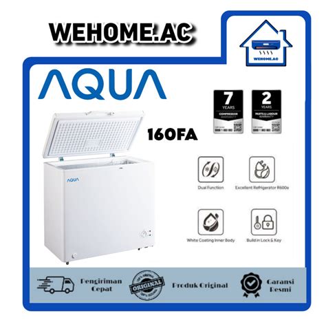 Jual Chest Freezer Aqua AQF 150FA Freezer Box Lemari Pembeku Aqua