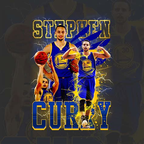 Stephen Curry T Shirt Design Png Instant Download Etsy