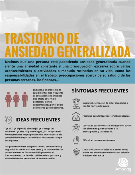 El Trastorno De Ansiedad Generalizada AMADAG