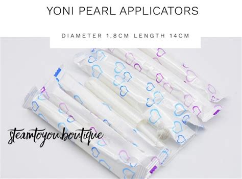 Yoni Pearl Applicators Etsy