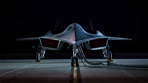 Show Up The First Scene Of Lockheed Darkstar On Display At Edwards AFB